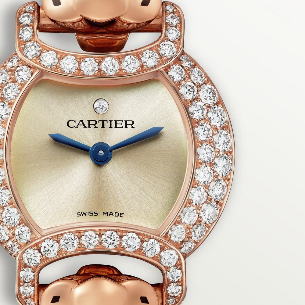 Đồng Hồ Cartier La Panthère De Cartier Watch 22.2mm Nữ Vàng Hồng